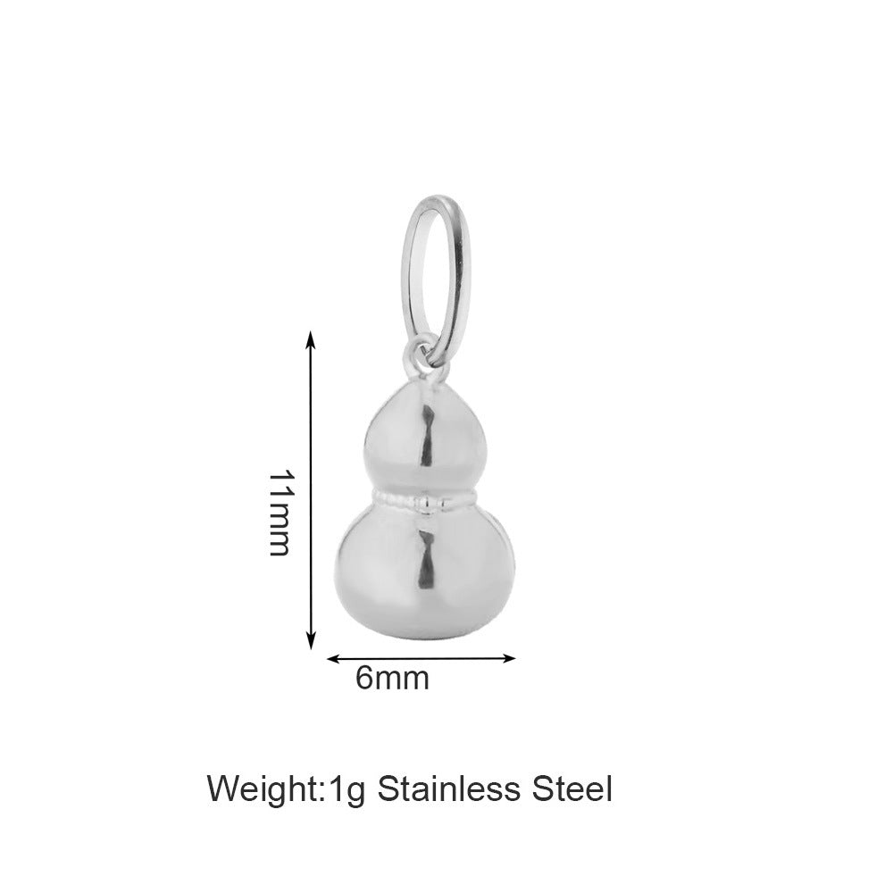 Vacuum Plating White Zirconium Four-leaf Clover Purse More Than Asterism Pendant