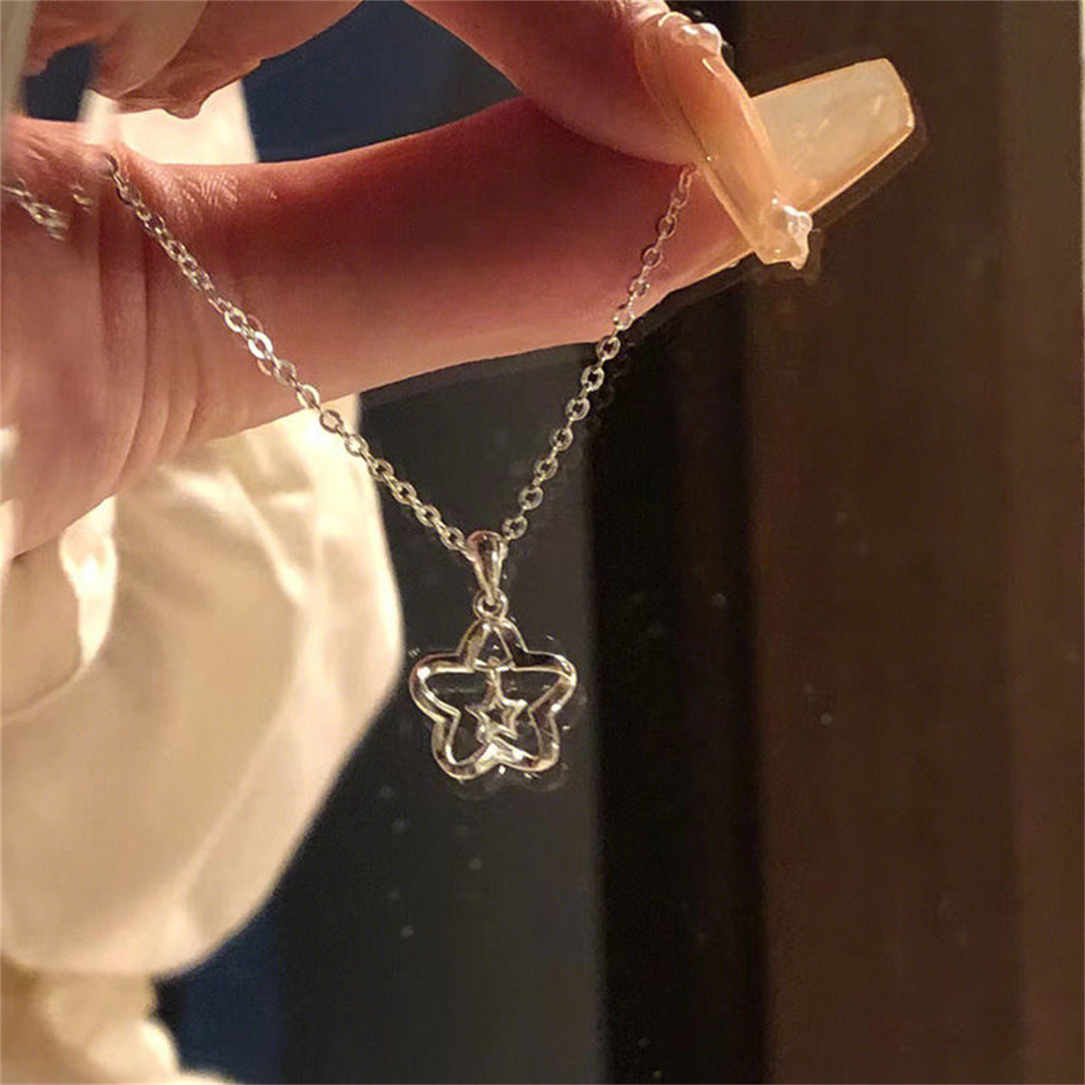 Lucky Star Female Niche Temperament Entry Lux Necklace