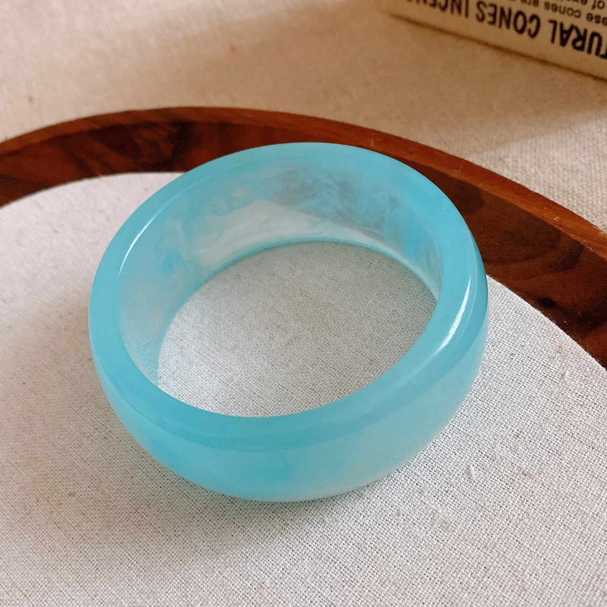 Acrylic Glossy Blooming Korean Style Simple Light Luxury Bracelet