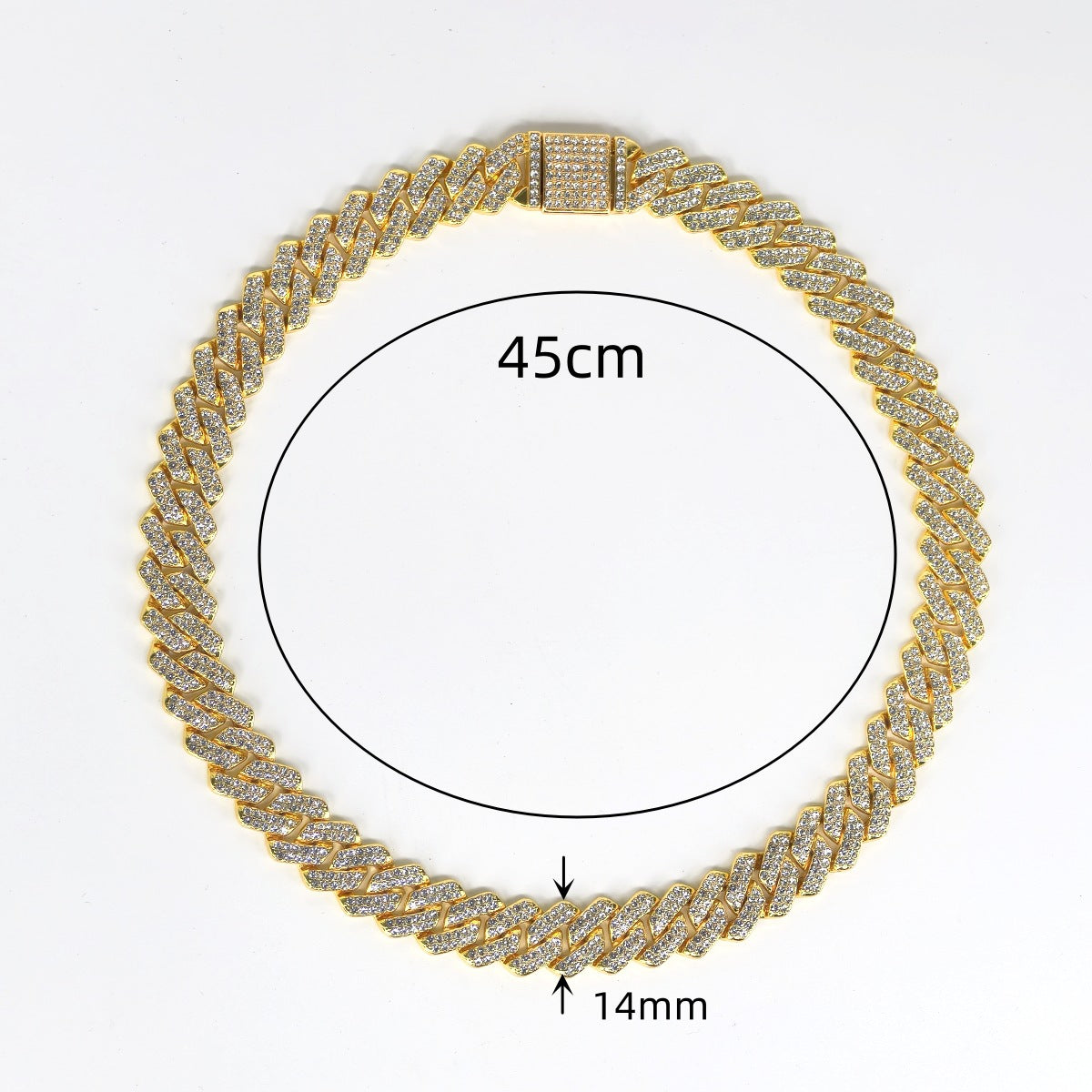 Women's & Men's High-grade Fashion Rap Hip Hop Cuban Necklaces