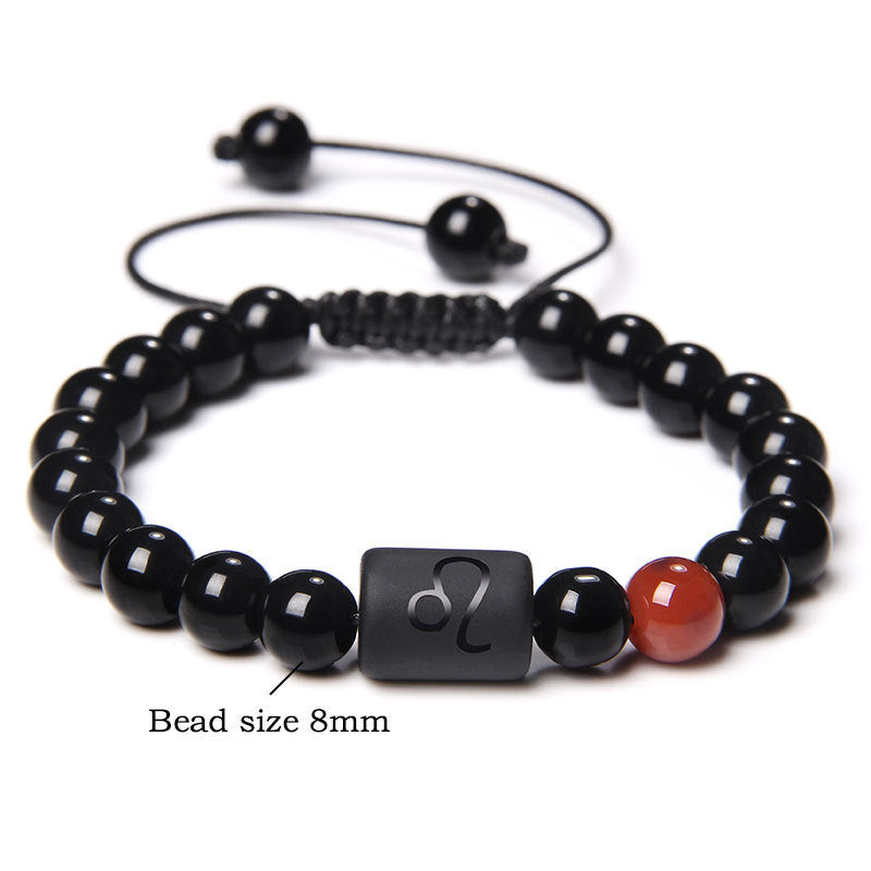Women's & Men's Twee Constellation Woven Stone Beaded Adjustable Bracelet