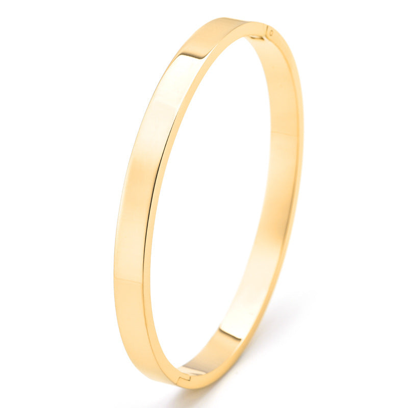 Women's Titanium Steel Light Body Simple Fashion Stainless Bracelet