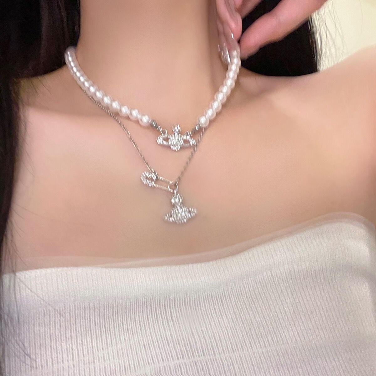 Light Luxury Minority High-grade Clavicle Chain Temperament Necklaces