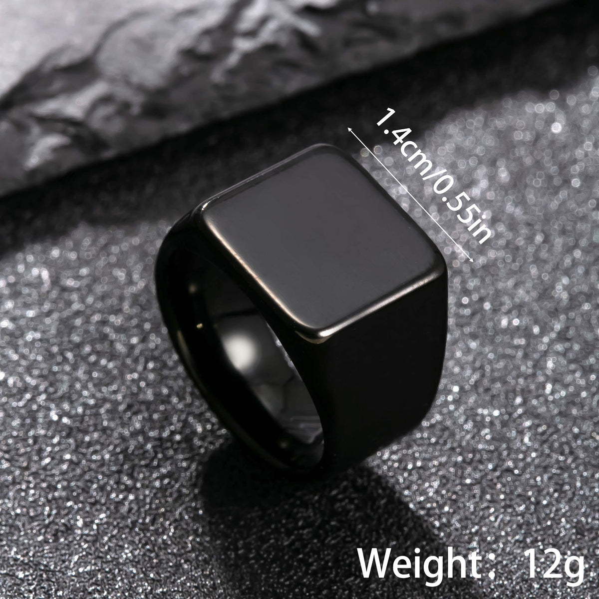 Men's Titanium Steel Trendy Fashion Casting Love Owl Rings