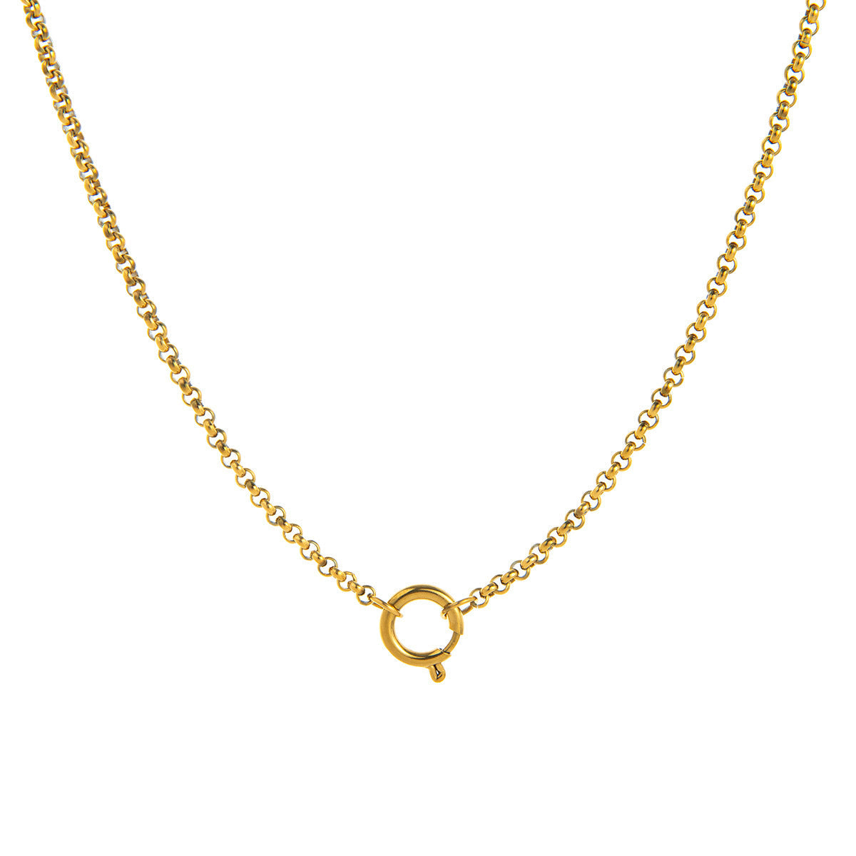 Everyday Fashion Daily Necessities Series Vacuum Electroplating Gold Protection In Necklace