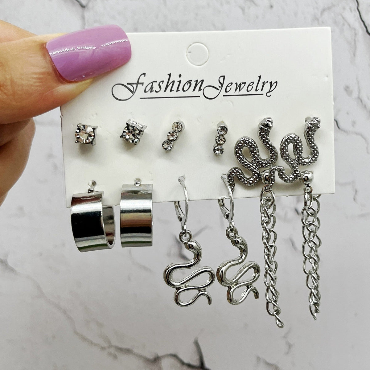 Women's French Retro Circle Pearl For Stud Earrings