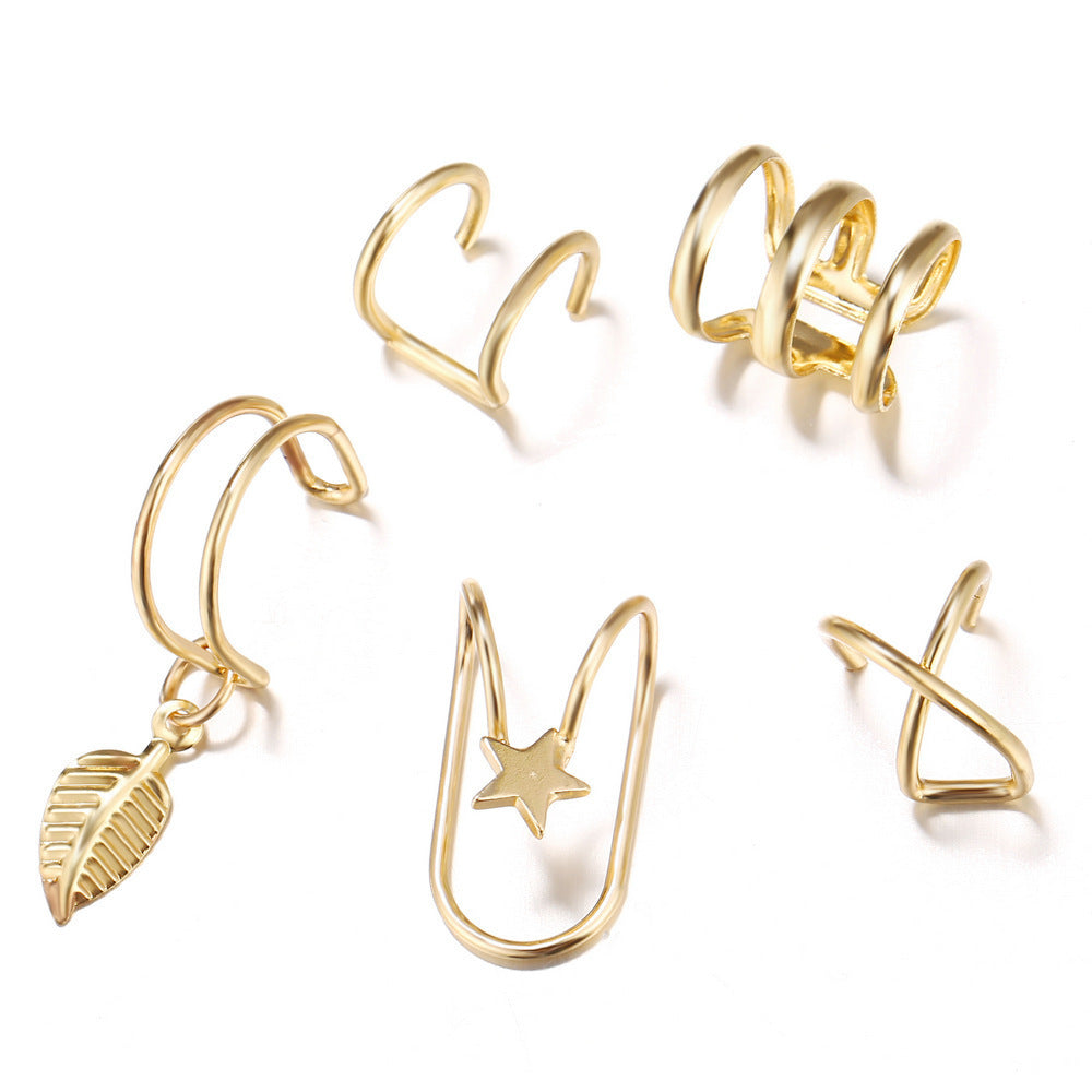 Unique Cool Creative Simple Metal Alloy Ear Clip