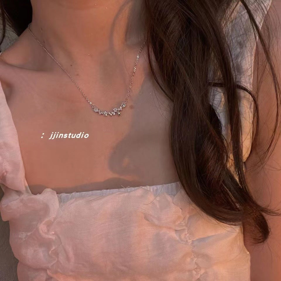 Light Luxury Titanium Steel Female Niche Necklace