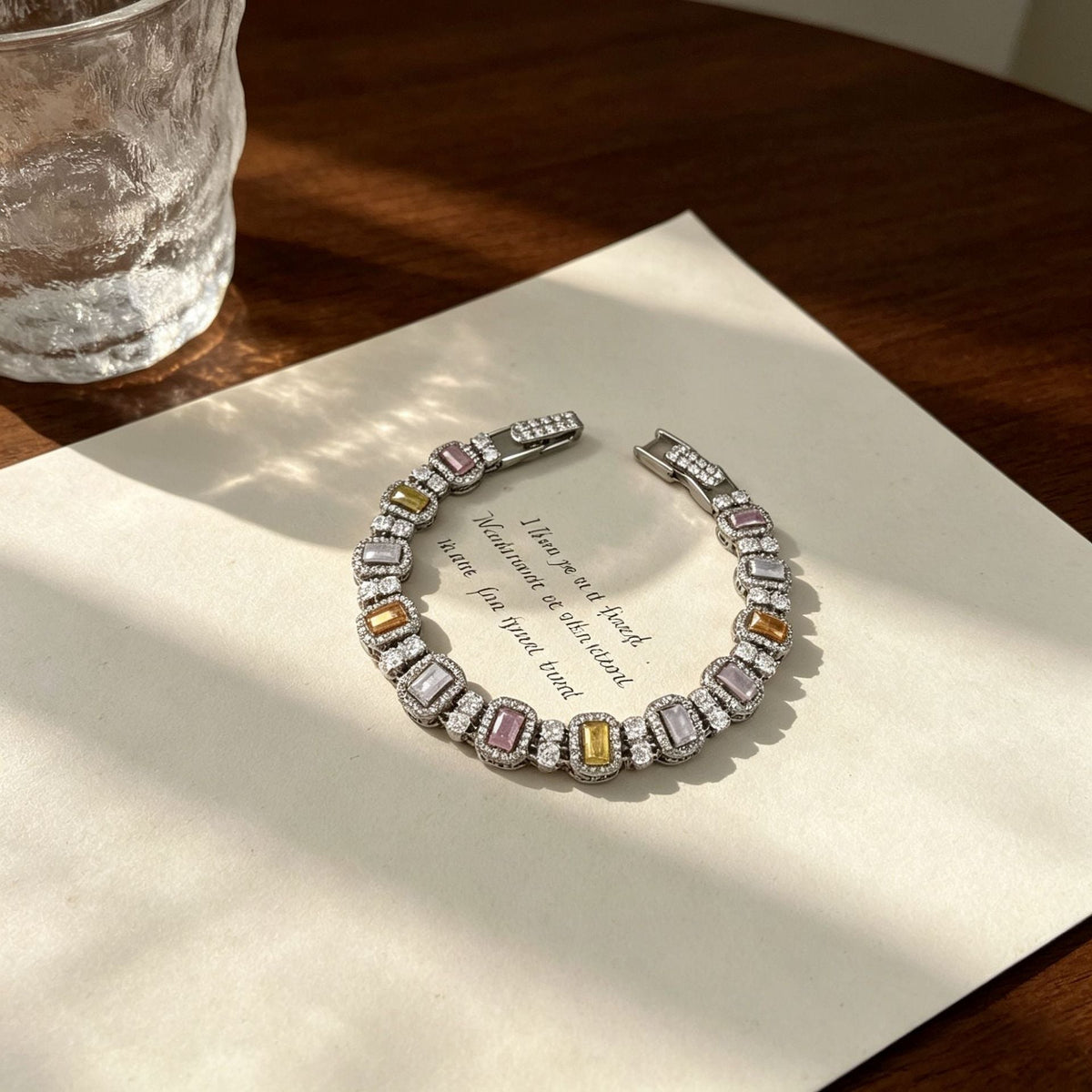 Women's Source Zircon Massive Style High Color Retention Dopamine Bracelet