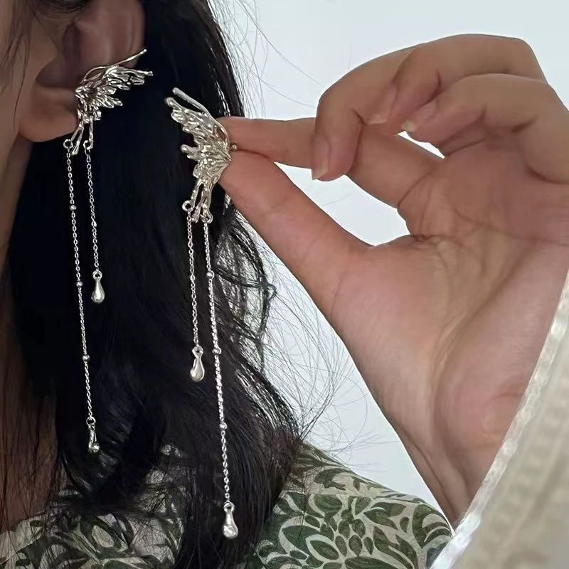Stars Butterfly Female Niche Design Versatile Personality Without Pierced Ears Ear Clip