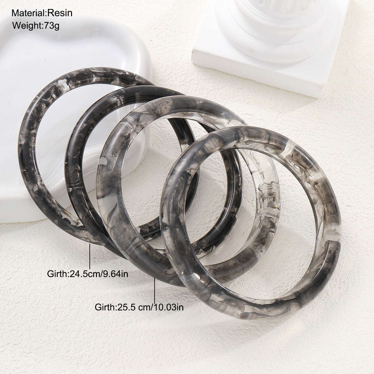 Women's Unique Exquisite Acrylic Marbling Vintage Bracelets