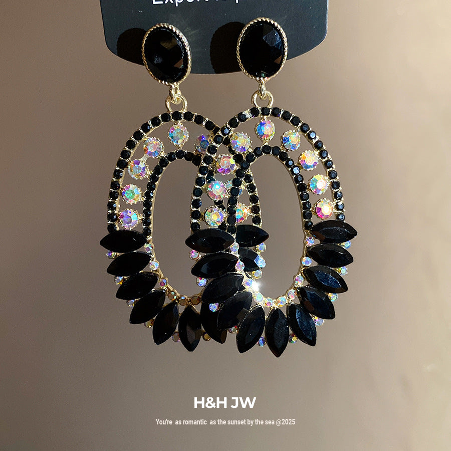 Women's Ethnic Style Retro Elegant Light Luxury High Sense Earrings