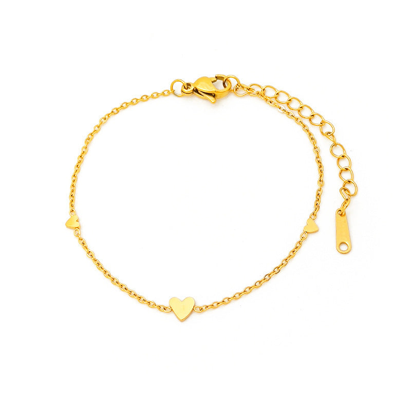 Small Heart Sweet Cool Cute Niche Design Necklaces