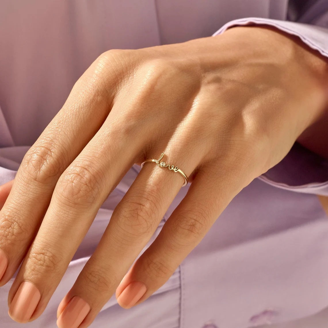 Sterling Sier Fashion French Style Ladies Daily Ring