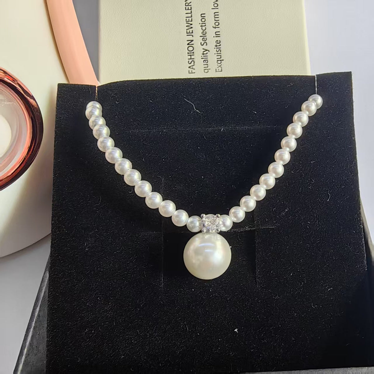 Women's High-grade Diana Pearl Niche Design Sweater Necklaces