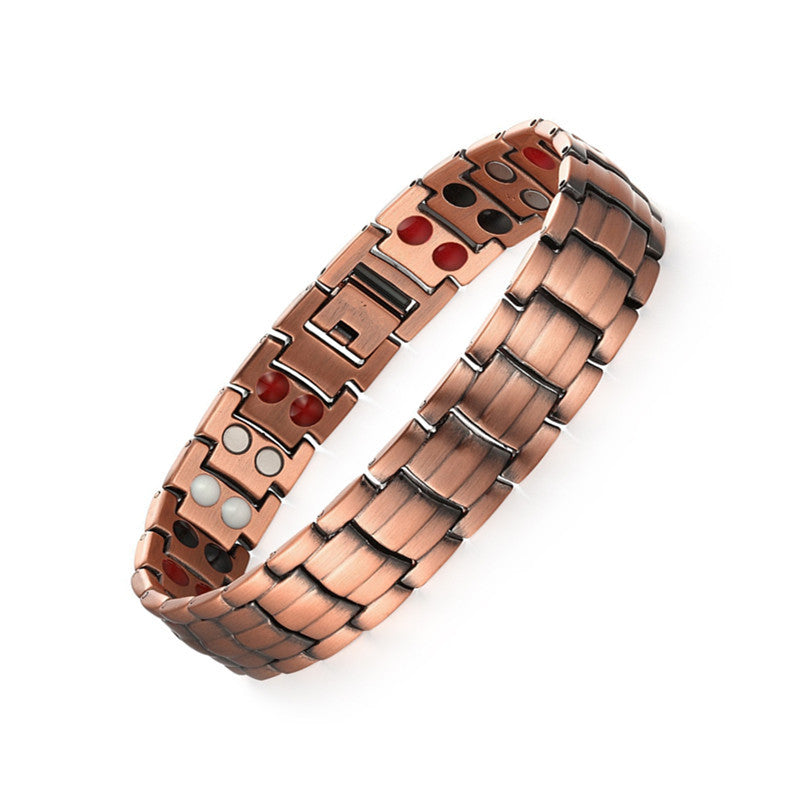 Women's Magnet Affordable Luxury Fashion Clover Alloy Diamond Single Bracelet