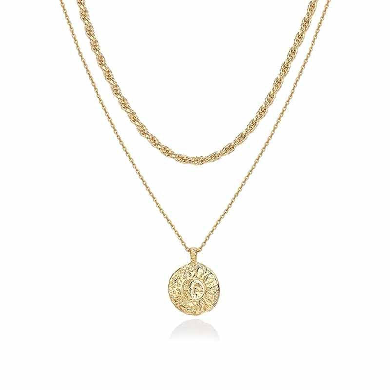 Women's Wind Twin Niche Design Fashion Cuban Chain Necklaces