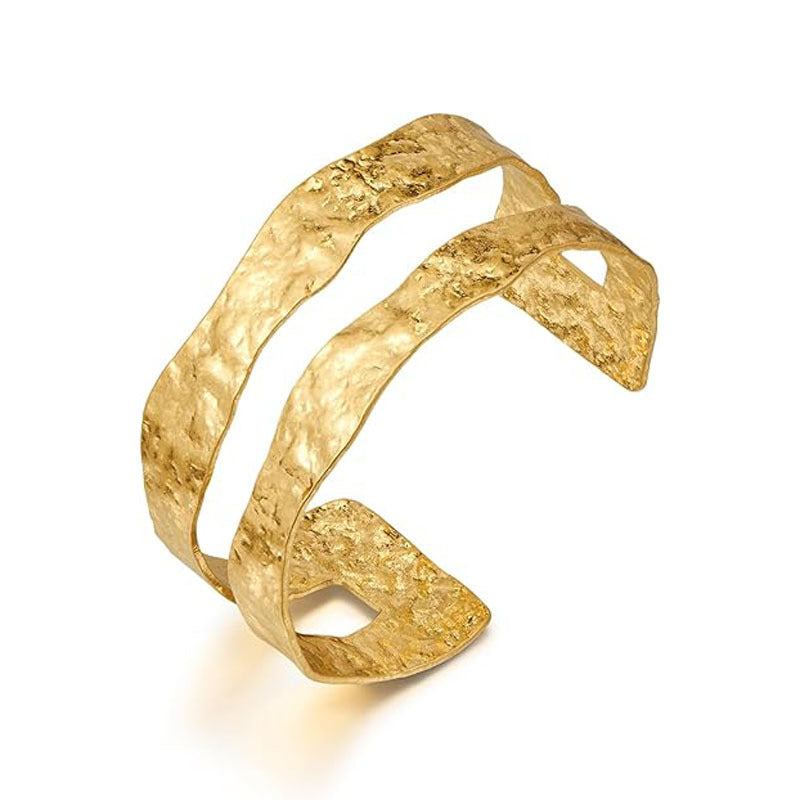 Exaggerated Geometry Open Wide Female Simple Personality Bracelets