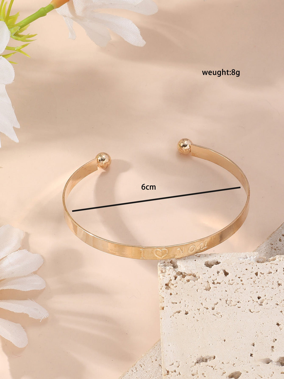 Winding Hollow Open-end High-grade Light Luxury Bracelets