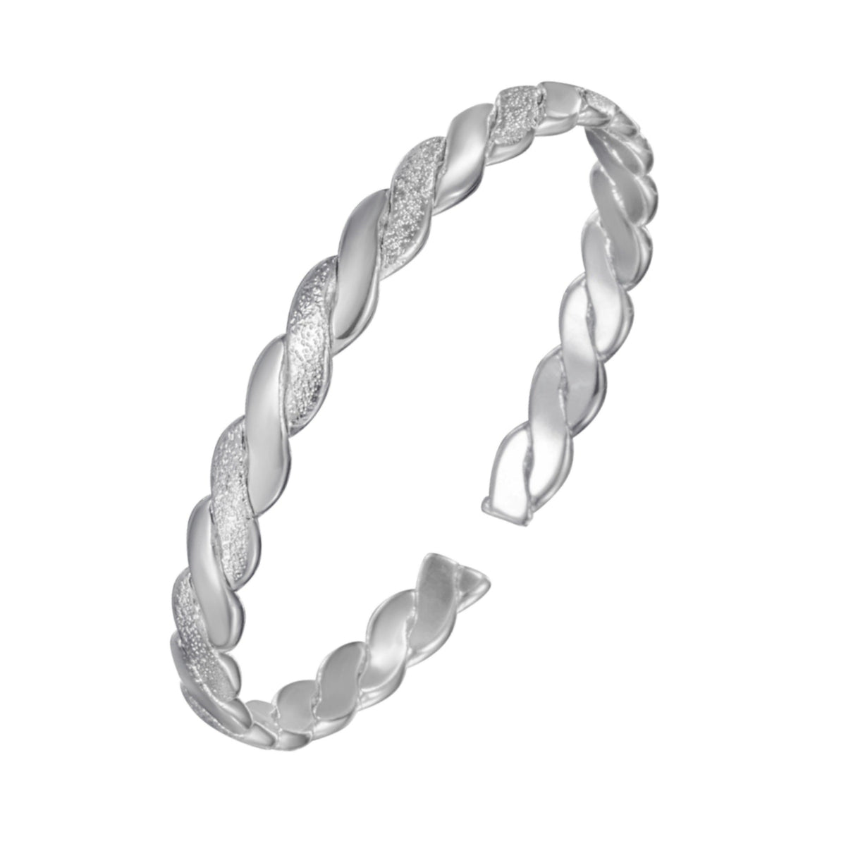 Hydraulic Craft Copper Fashion Sier Love Interwoven Bracelets