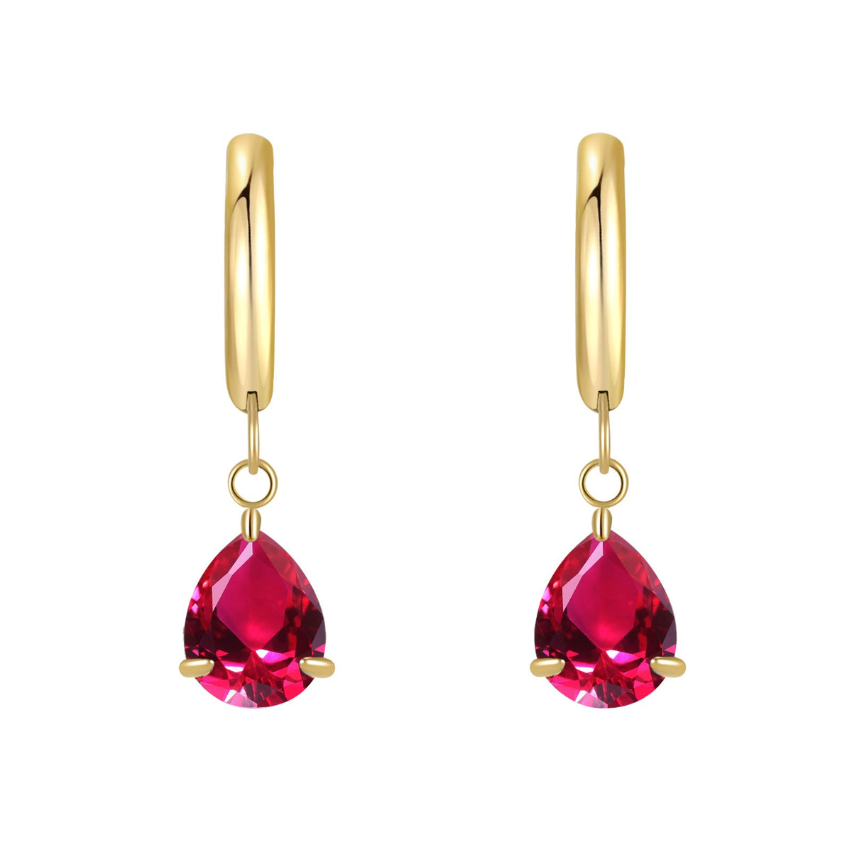 Titanium Steel Zircon Coil Small Ear Earrings