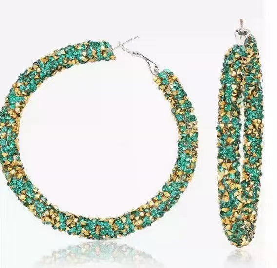 Hoop Geometric Simple Round Fashion Commuter Earrings