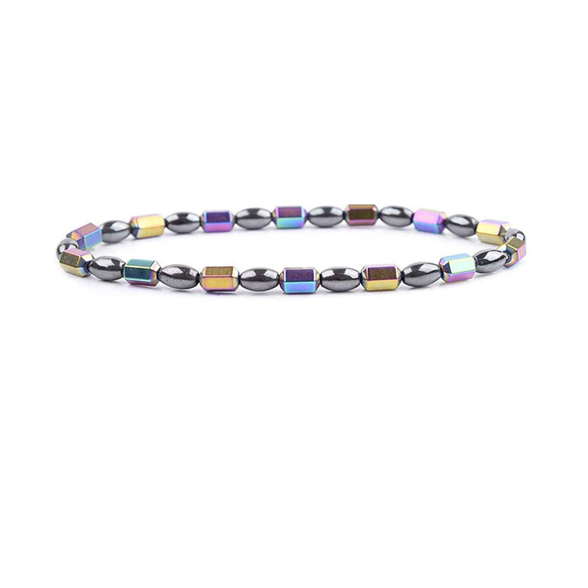 Women's Yoga Magnet Natural Stone Haematite Bracelet