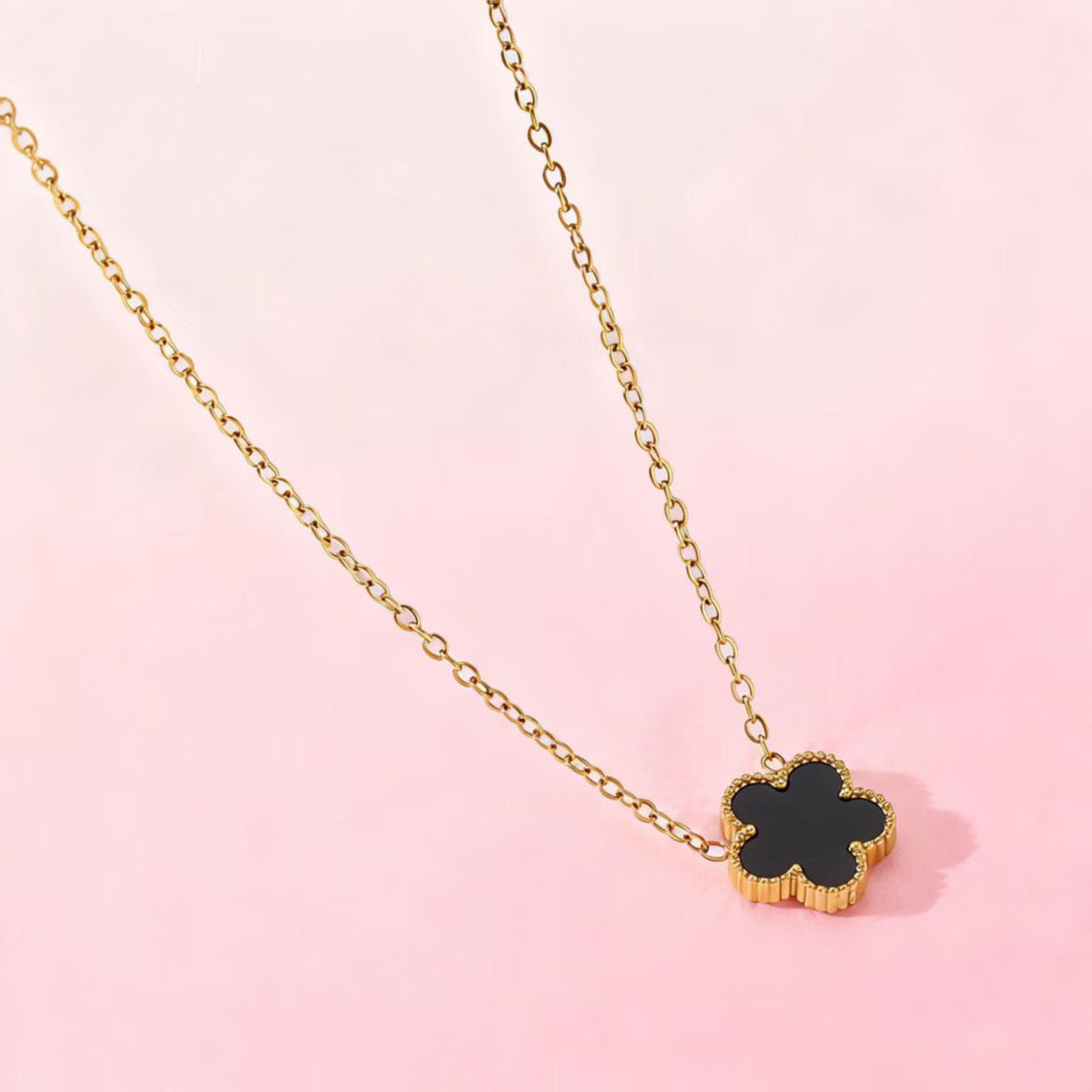 Women's Double-sided Parthenocissus Grass Light Luxury High-grade Simple Niche Necklaces
