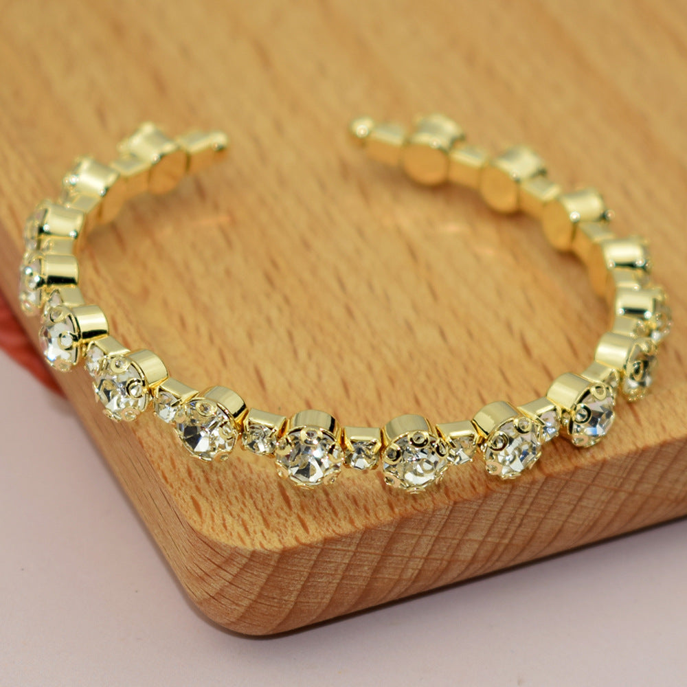 Pretty Exaggerated Personalized Temperament Female Row Bracelets