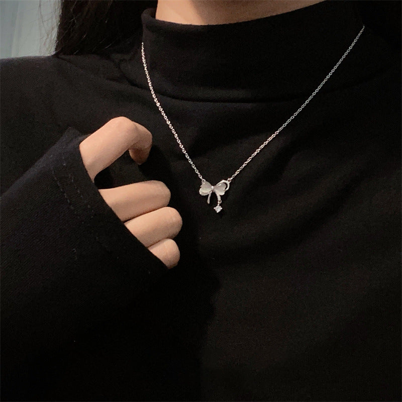 Women's Bow Light Luxury Fashion High-grade Design Necklaces