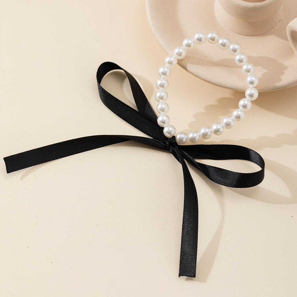 Women's Vintage Long Bow Tie Clavicle Chain Necklaces