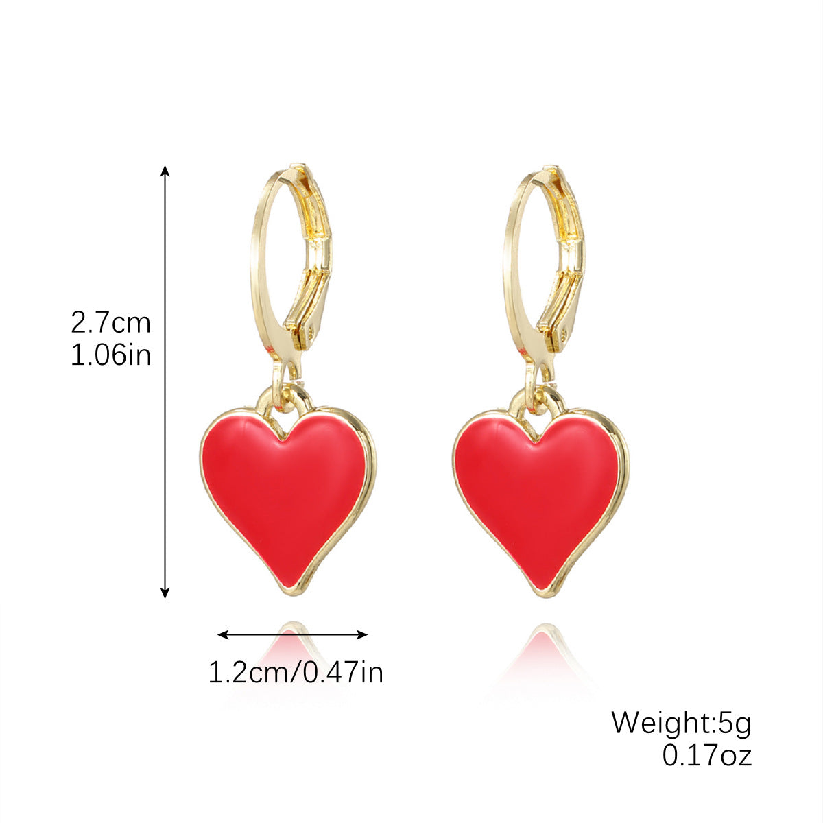 Women's Design Vintage Fashion Artistic Flower Love Earrings