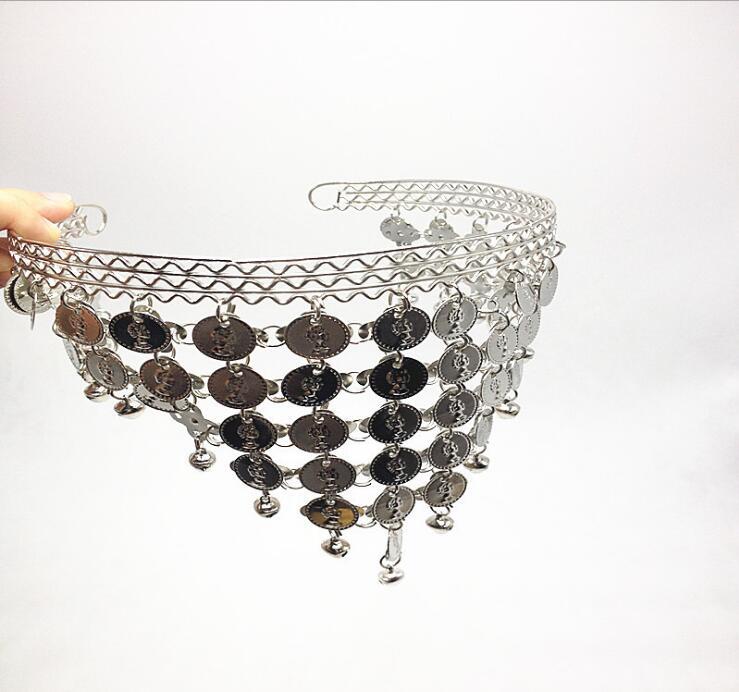 Performance Costume Belly Gold Beauty Head Hair Bracelets