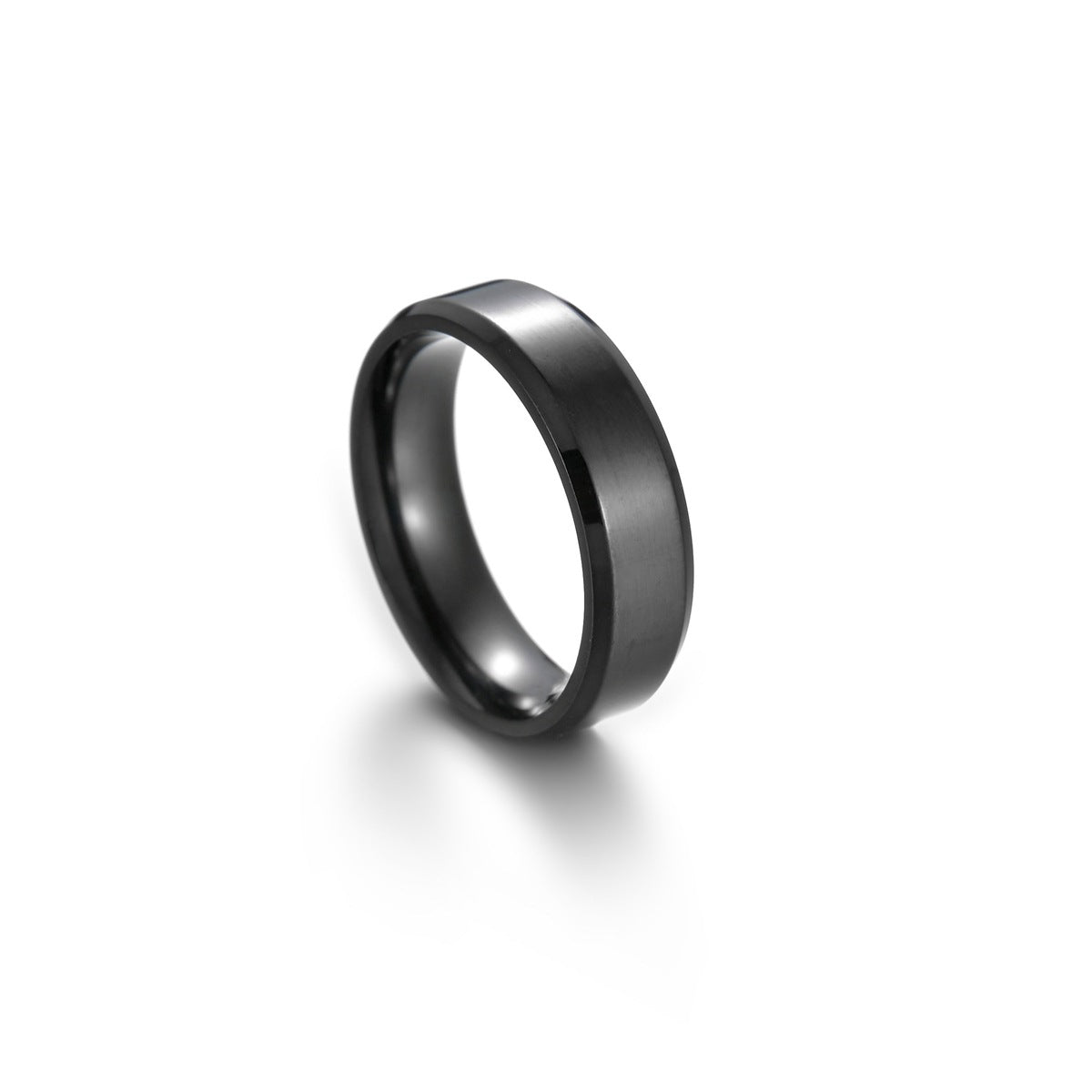 Men's Simple Fashion Stainless Steel Popular Ornament Rings