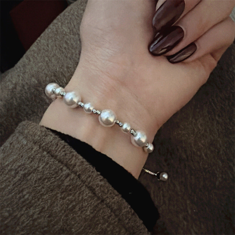 Women's Diamond Double Layered Wear Exquisite Niche Design Simple Bracelet