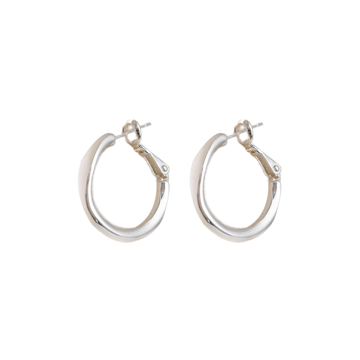 French Style Ear Light Luxury High Sense Beautiful Circle Clip Earrings