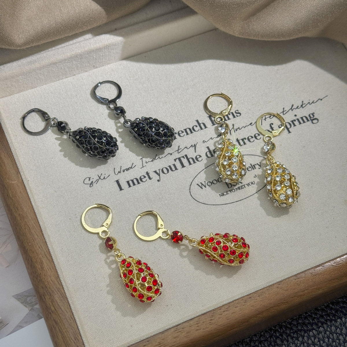 Women's Fashion Ear Clips Light Luxury High-grade Rings