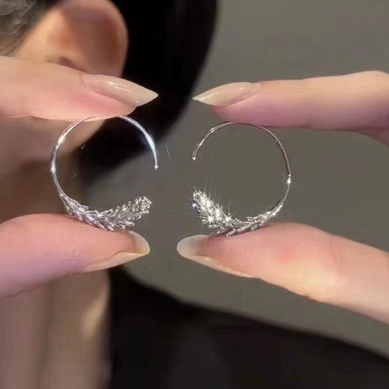 Women's Round High-grade Light Luxury Minority Design Tassel Earrings