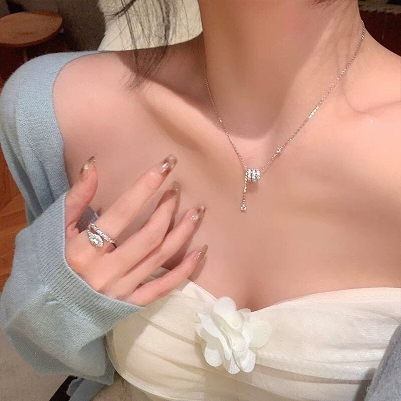 Chain Spirit Snake Small Waist For Girlfriend Birthday Gift Graceful Necklace