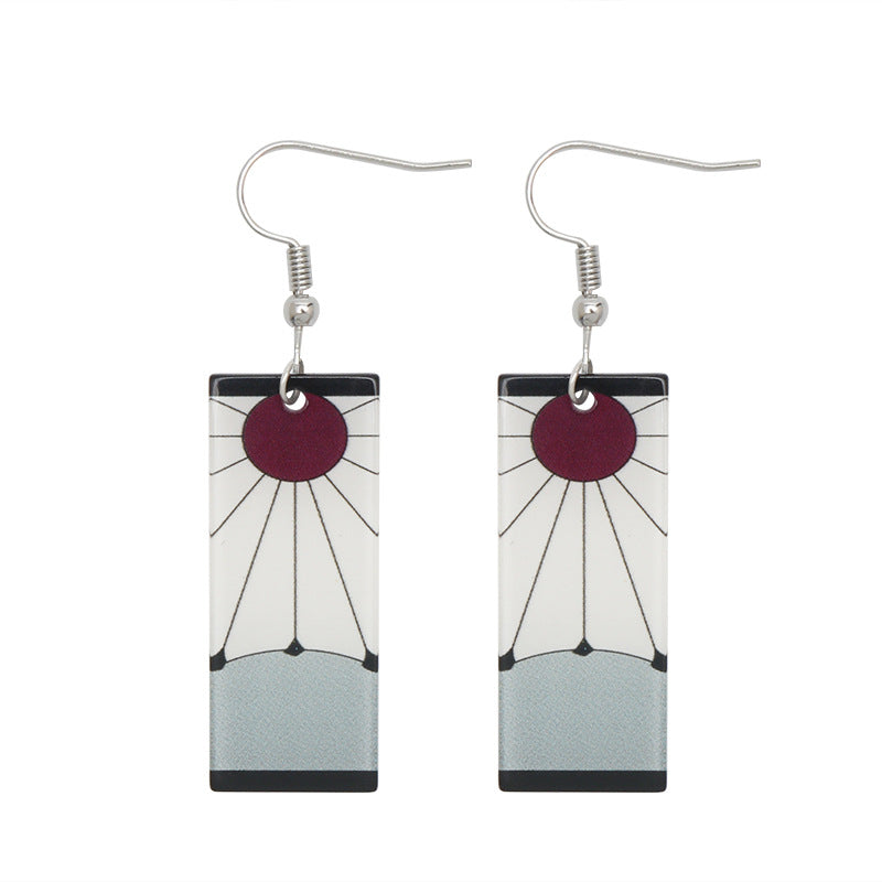 Anime Peripheral No Stove Door Ear Clip Rings