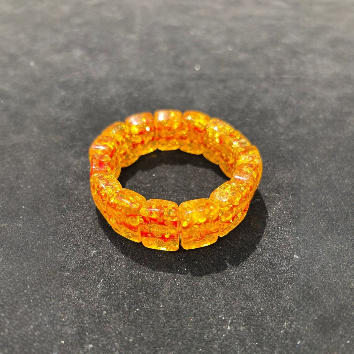 Women's & Men's Artificial Amber Piebald Old Beeswax Manual Retro Bracelet