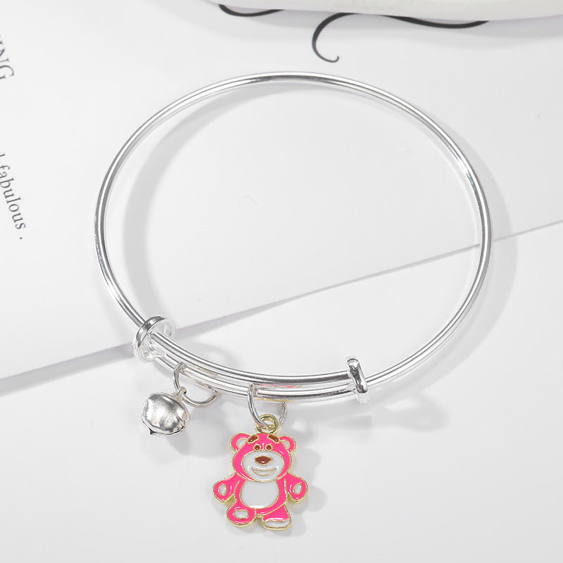 Women's High-grade Cartoon Couple Girlfriends With Small Bracelet