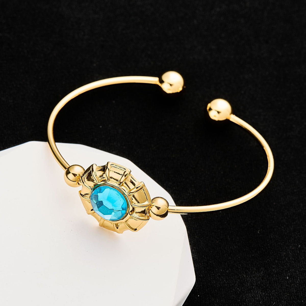 Epoxy Electroplated Advanced Sense Opal Fashion Bracelets