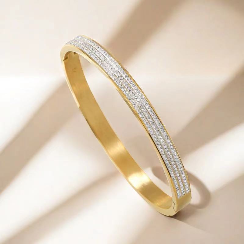 Women's Titanium Steel For High-grade Niche Stainless Bracelet