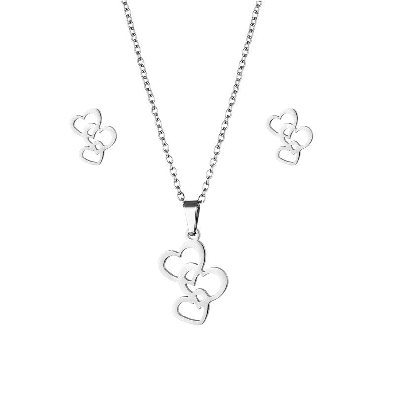 Glossy Suit Sweet Cool Wind Temperament Wild Clavicle Necklaces