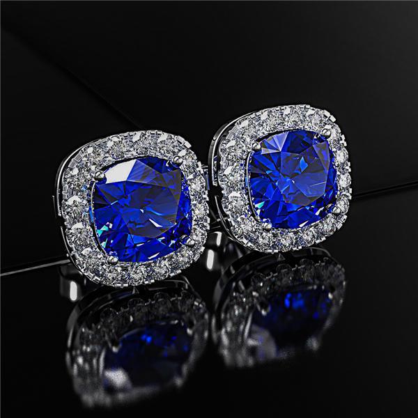 Korean Style Fashion Ear Clips Diamond Full Rhinestone Zircon Earrings