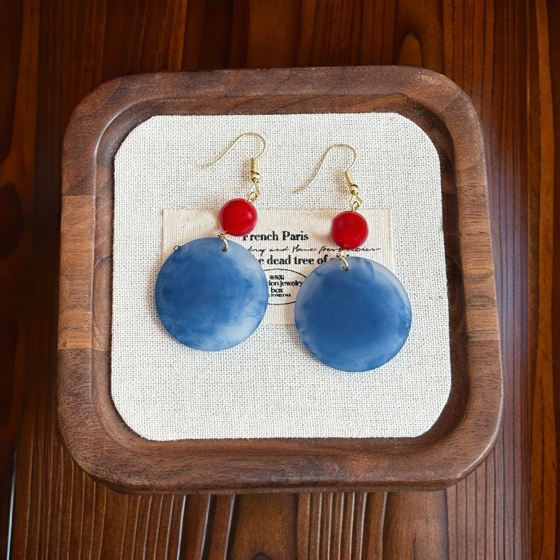 French Romantic Light Luxury Simplicity Petal Earrings