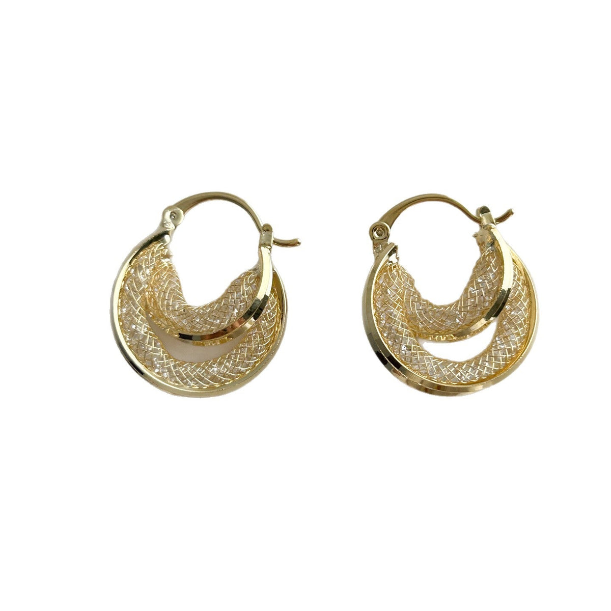 Women's Ear Clips French Style High Sense Minimalist Design Fashion Stud Earrings