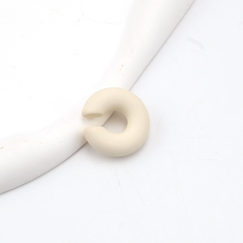 Trendy Matte Candy Color Popular Personalized Ear Clip