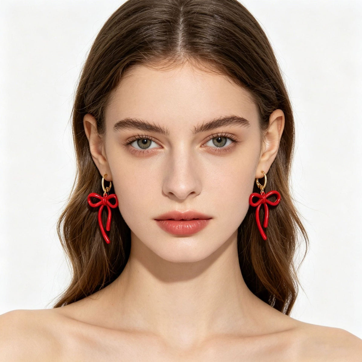 Women's Design Vintage Fashion Artistic Flower Love Earrings